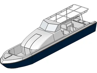 Boat 3D Model