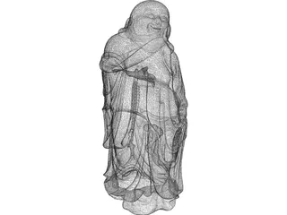 Buddha Statue 3D Model