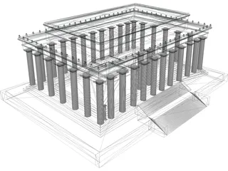 Lincoln Memorial 3D Model