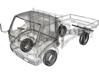 Isuzu Elf 3D Model