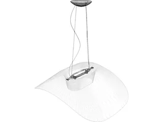 Fly-Fly Suspension Lamp 3D Model