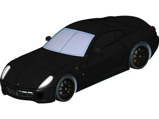 Ferrari 599 GTB 3D Model