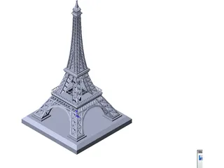 Eiffel Tower 3D Model