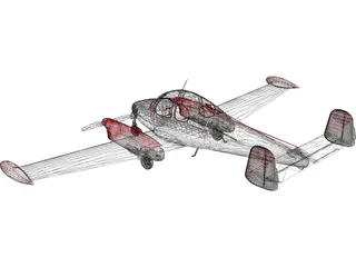 Let L-200 Morava 3D Model