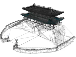 Namdaemun 3D Model