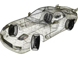 Mazda RX-7 3D Model