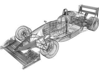 Formula Renault 3D Model