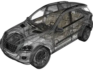Mercedes-Benz ML500 3D Model