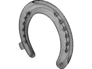 Horse Shoe 3D Model