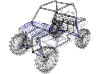 Polaris RZR800 3D Model