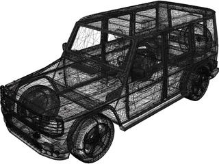 Mercedes-Benz G-Glass 3D Model