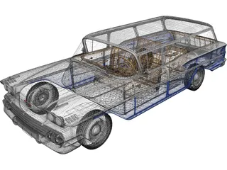 Chevrolet Nomad (1958) 3D Model