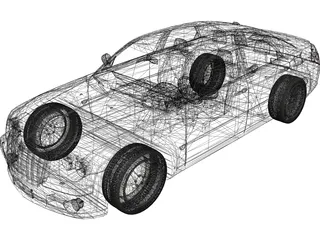 Chrysler 300C (2005) 3D Model