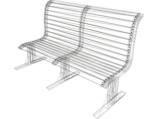 Bench 3D Model