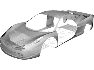 Ferrari 458 Italia 3D Model