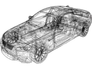 BMW M3 E92 3D Model