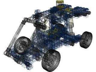 Lego Car 3D Model