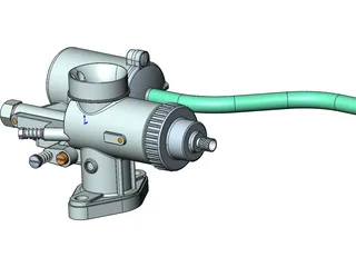 Jikov Czech Carburetor 3D Model