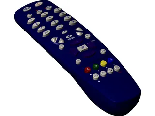 Remote Control 3D Model