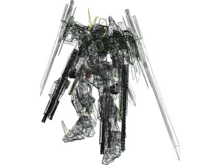 Gundam Dynames Third 3D Model