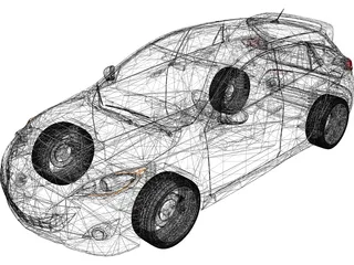 Mazda 3 MPS (2010) 3D Model