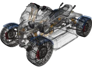 Quad Concept 3D Model