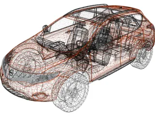 Nissan Murano LE 3D Model