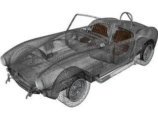 Shelby Cobra 3D Model