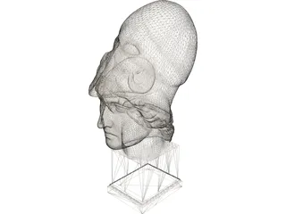 Athena Head 3D Model