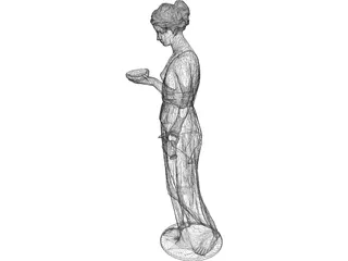 Venus Statue 3D Model