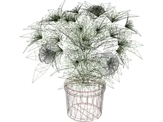 Potted Plant 3D Model