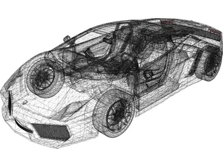 Lamborghini Gallardo LP560-4 3D Model