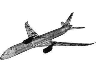 Boeing 767 3D Model