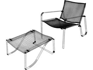 Dalio Chair 3D Model