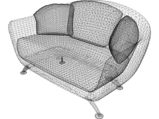 Sofa Alabama 3D Model