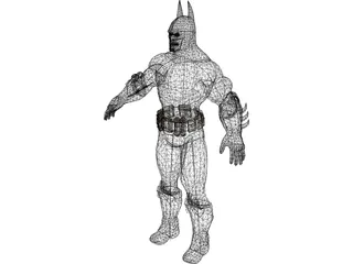 Batman Armoured 3D Model