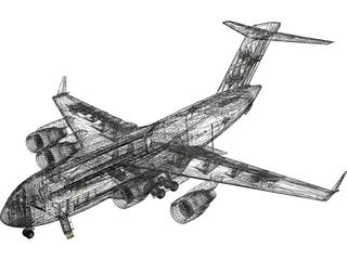 Boeing C-17 Globemaster III 3D Model