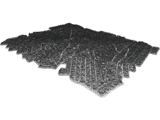 Paris City (France) 3D Model