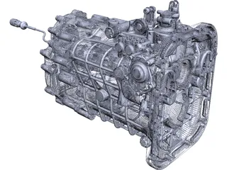 Gearbox Sadev BV SC90-20-150 EVO 3D Model