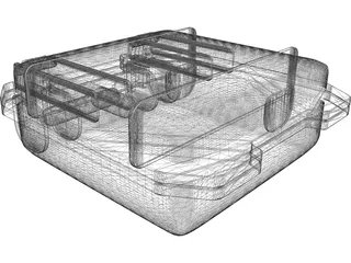 Pelican Container 3D Model