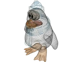 Penguin 3D Model