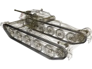 Crusader Tank 3D Model