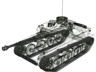 Panzer 38 3D Model