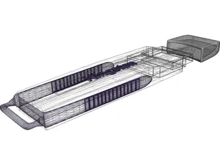 Kingston USB Flash Disk 3D Model