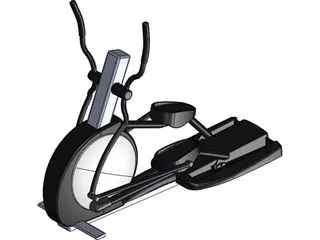 Crosstrainer Elliptical Machine 3D Model