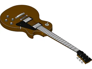 Gibson Les Paul Electric Guitar 3D Model