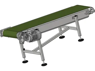 Conveyor Belt 3D Model