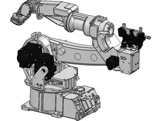 Panasonic Welding Robot TM 1800 3D Model
