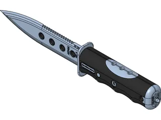 Folding Knife 3D Model