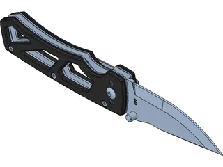 Tactical Knife 3D Model